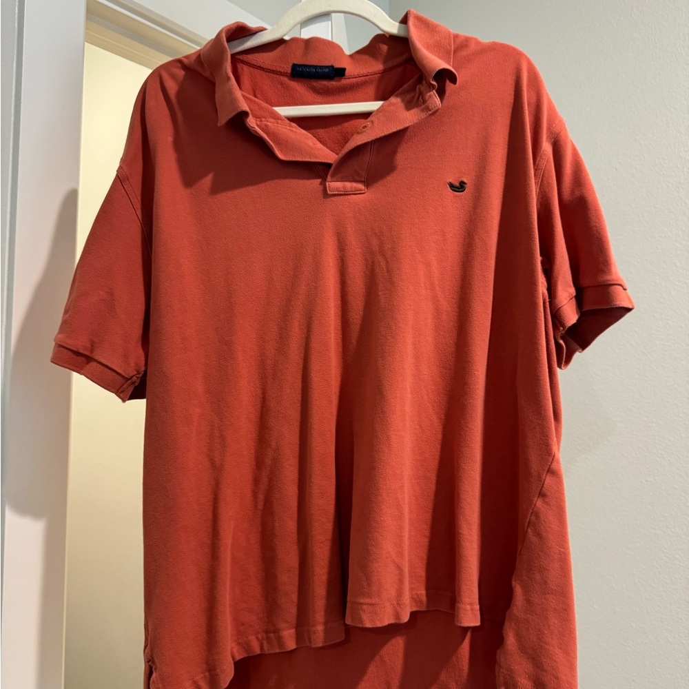 Men's Orange Polo Shirt